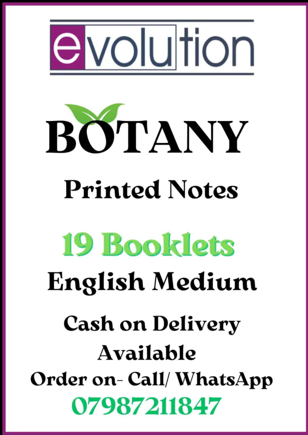 Untitled design (7) Evolution IAS Botany Optional Notes | Printed Notes | Set of 19 Booklets