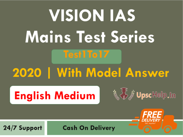 mains Vision IAS Mains Test Series 2020 with Model Answers