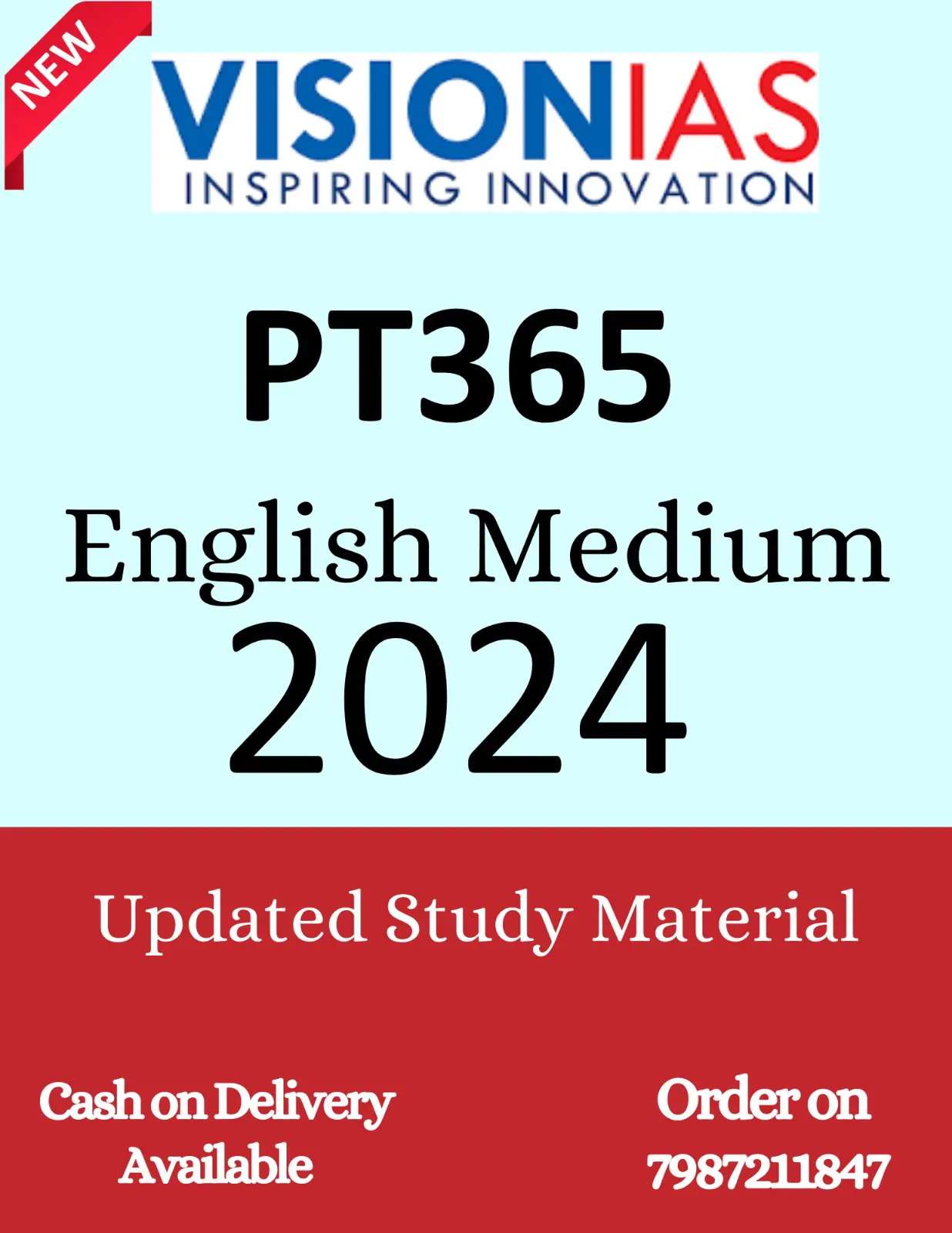 Vision IAS PT 365 for 2024 Yearly Current Affairs English Medium