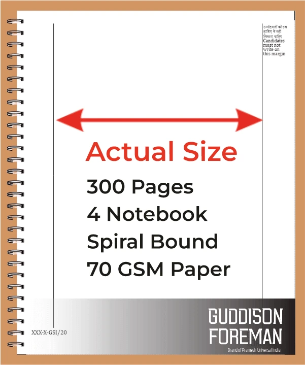 UPSC-Answer-Writing-Copy-300-Page-4-notebook-1.webp UPSC Answer Writing Copy 300 Page | Blank Spiral Notebook | 70 GSM