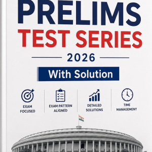 Forum IAS PRELIMS TEST SERIES 2026 With Solution | English Medium | Test 1-44