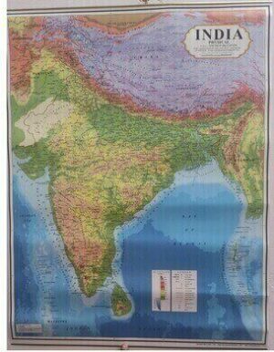 INDIA-Physical-MAP-WALL-CHART-Size-28×22-inch.jpg INDIA PHYSICAL MAP WALL CHART Size 28×22 inch in English
