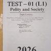 Forum IAS PRELIMS TEST SERIES 2026 With Solution | English Medium | Test 1-44