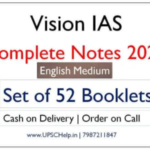 Vision IAS General studies Complete Notes 2025-26